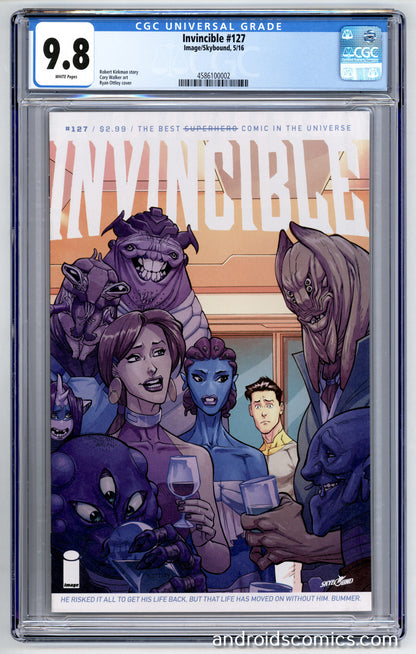 Invincible #127  CGC 9.8