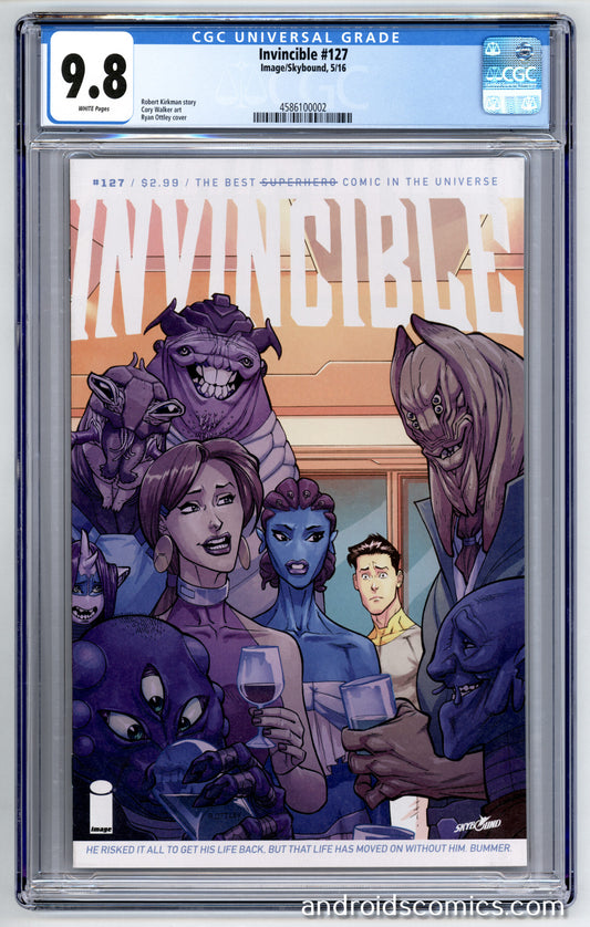 Invincible #127  CGC 9.8