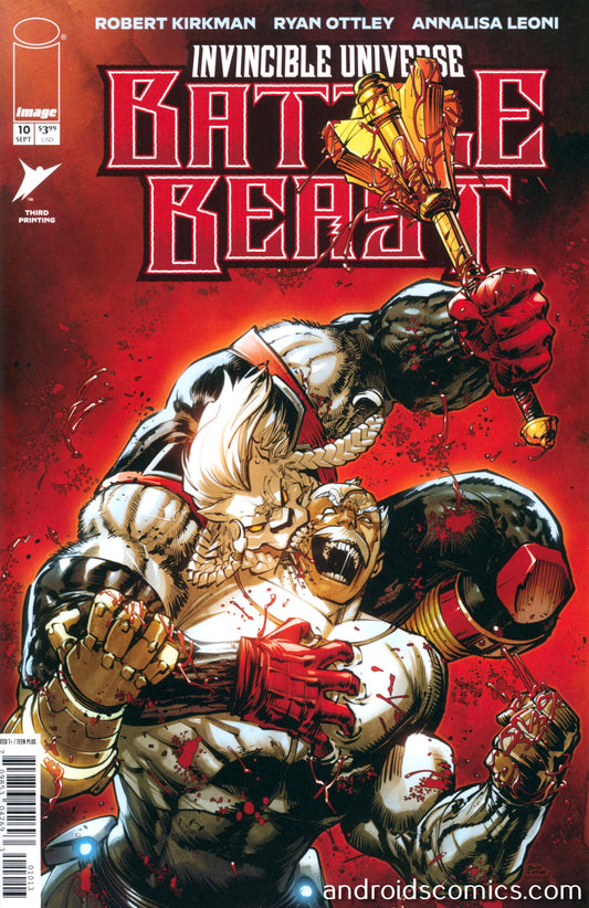Invincible Universe Battle Beast #10 3rd Printing