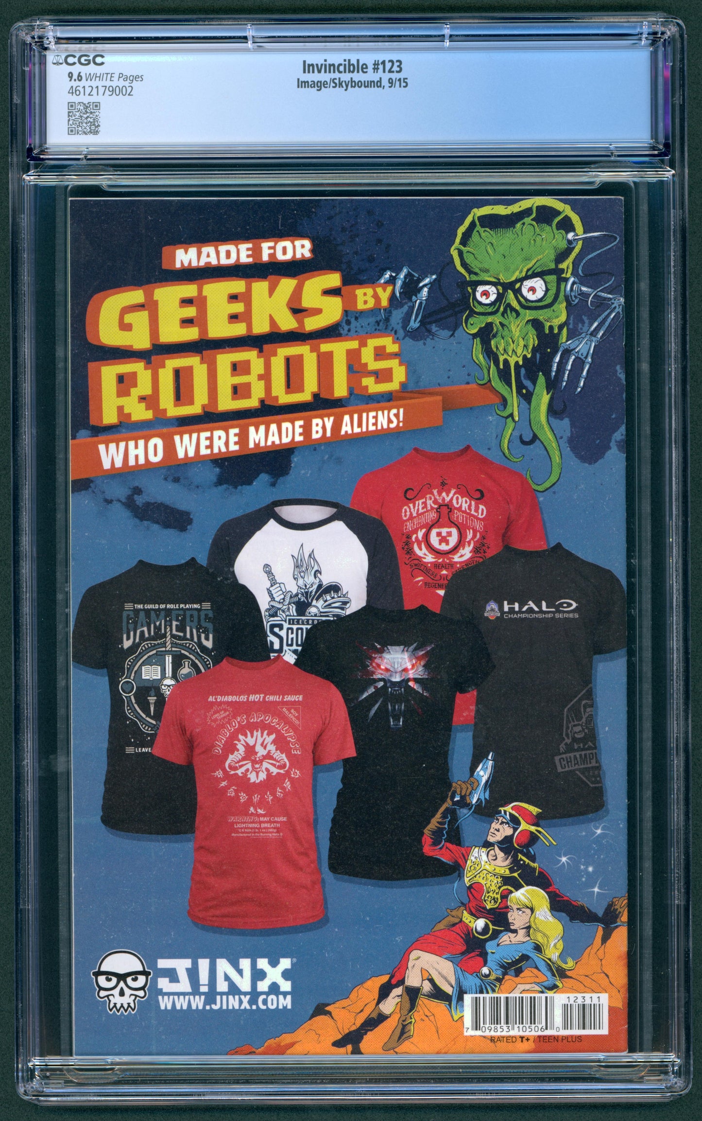 Invincible #123 CGC 9.6