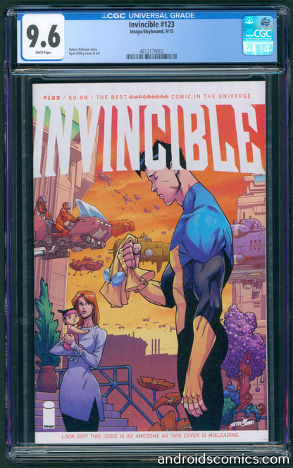 Invincible #123 CGC 9.6