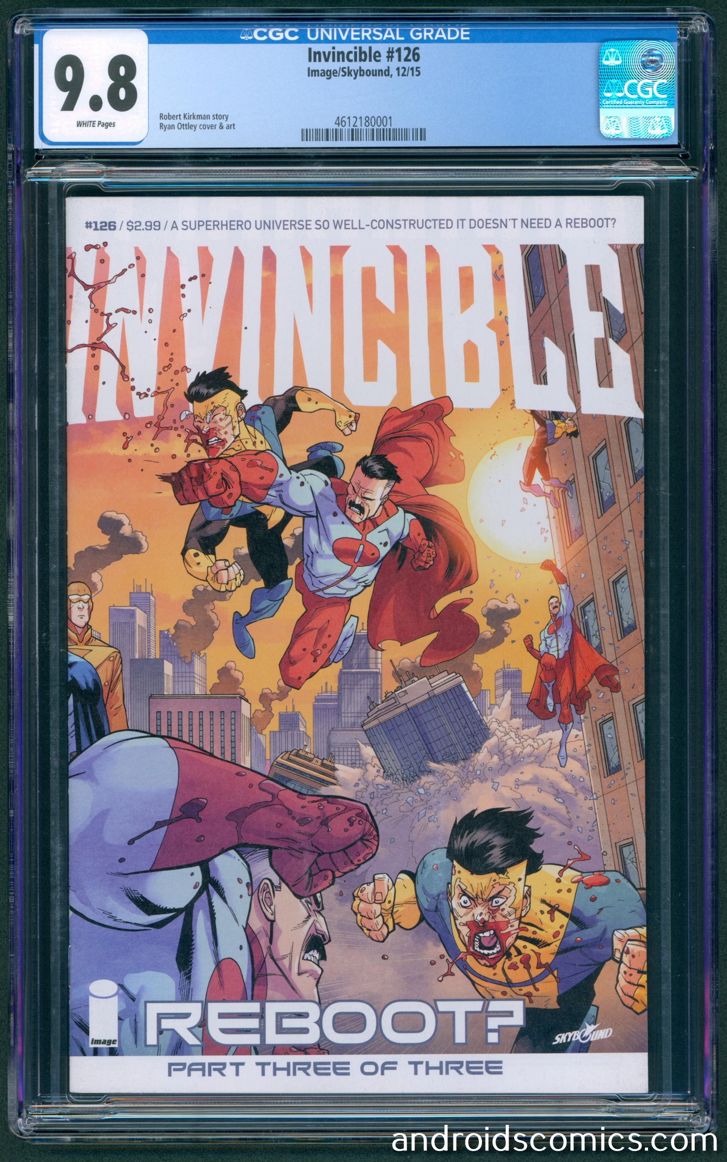 Invincible #126 CGC 9.8