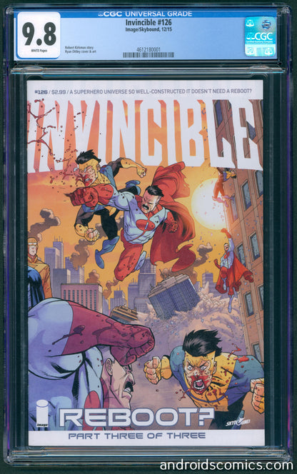 Invincible #126 CGC 9.8
