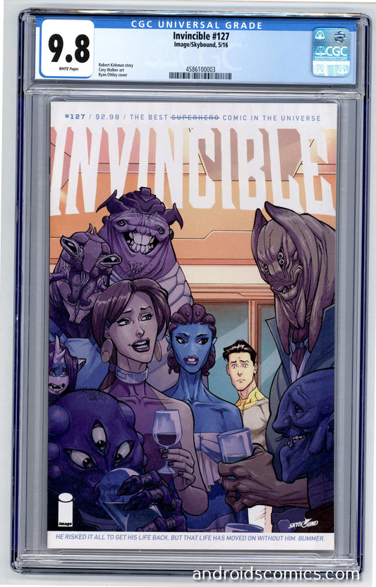 Invincible #127  CGC 9.8