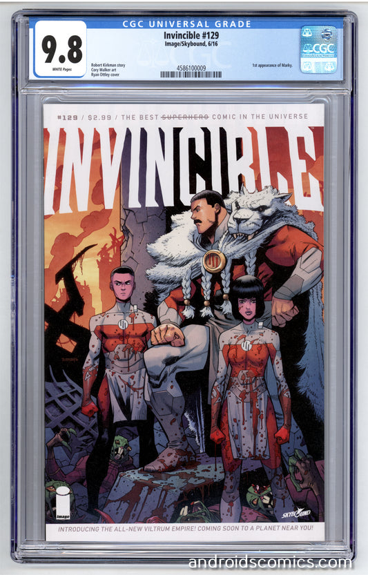 Invincible #129  CGC 9.8