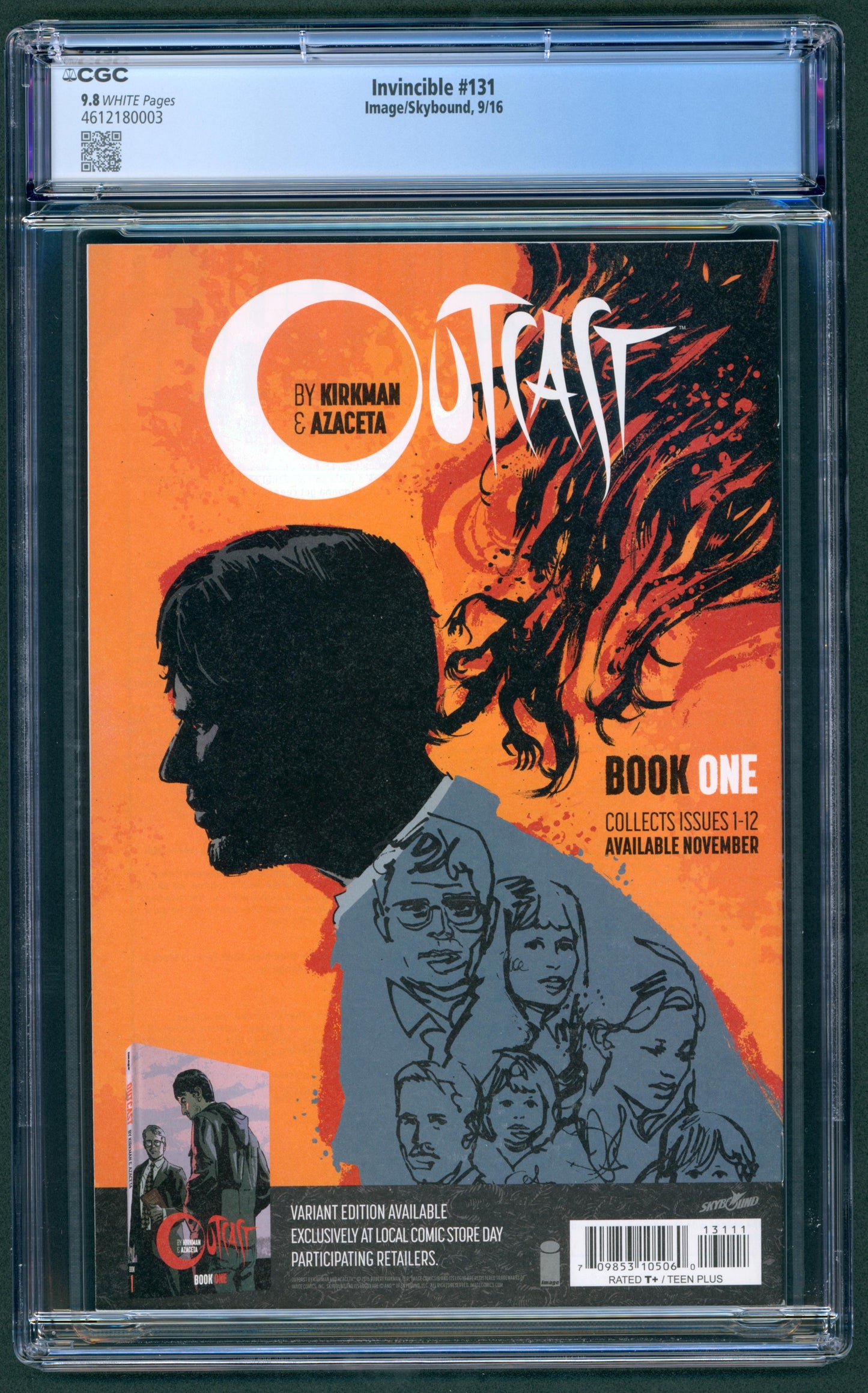 Invincible #131  CGC 9.8