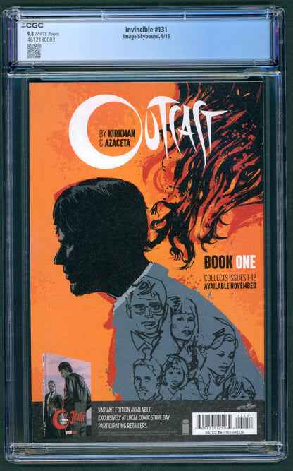 Invincible #131  CGC 9.8