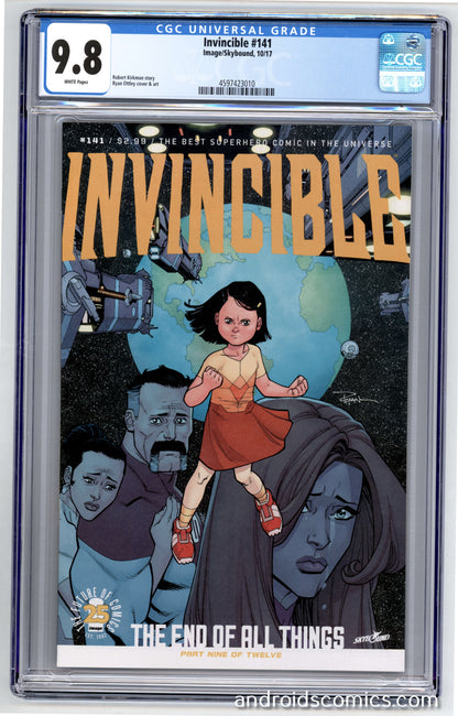 Invincible #141  CGC 9.8