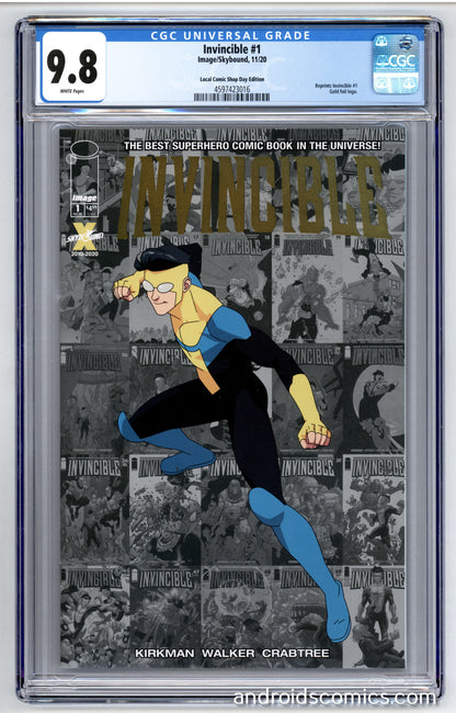 Invincible #1 CGC 9.8 Local Comic Shop Day Edition