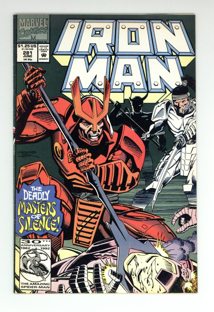 Iron Man #281  FN-  1st cameo appearance of War Machine