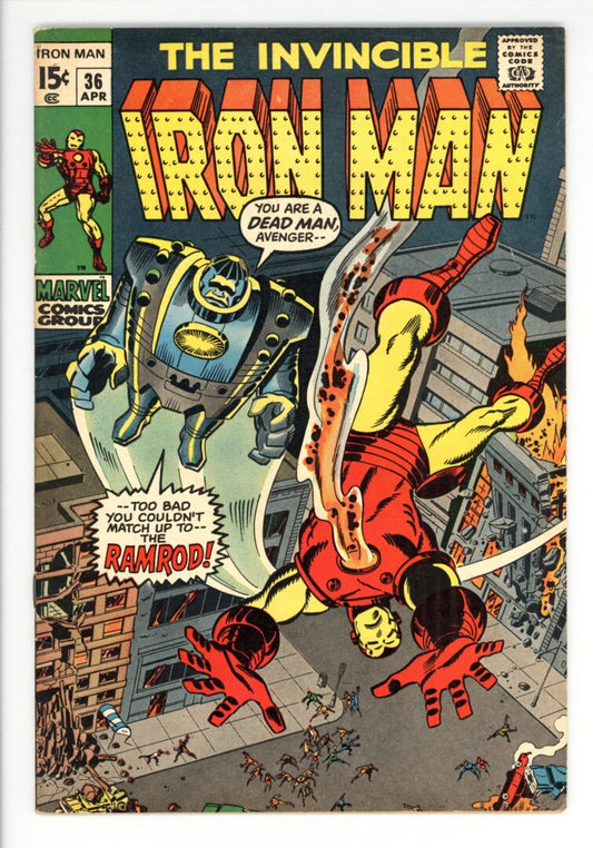 Iron Man #36  VG/FN