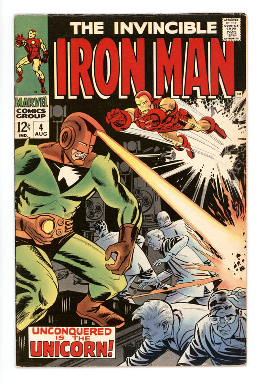 Iron Man #4  VG/FN