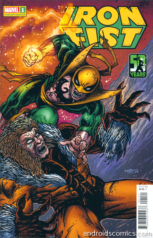 Iron Fist 50th Anniversary Special #1 Kevin Eastman Variant