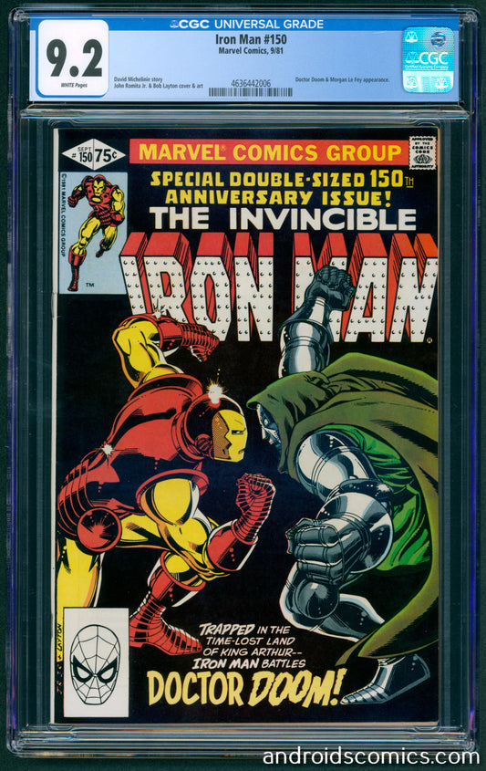 Iron Man #150 CGC 9.2