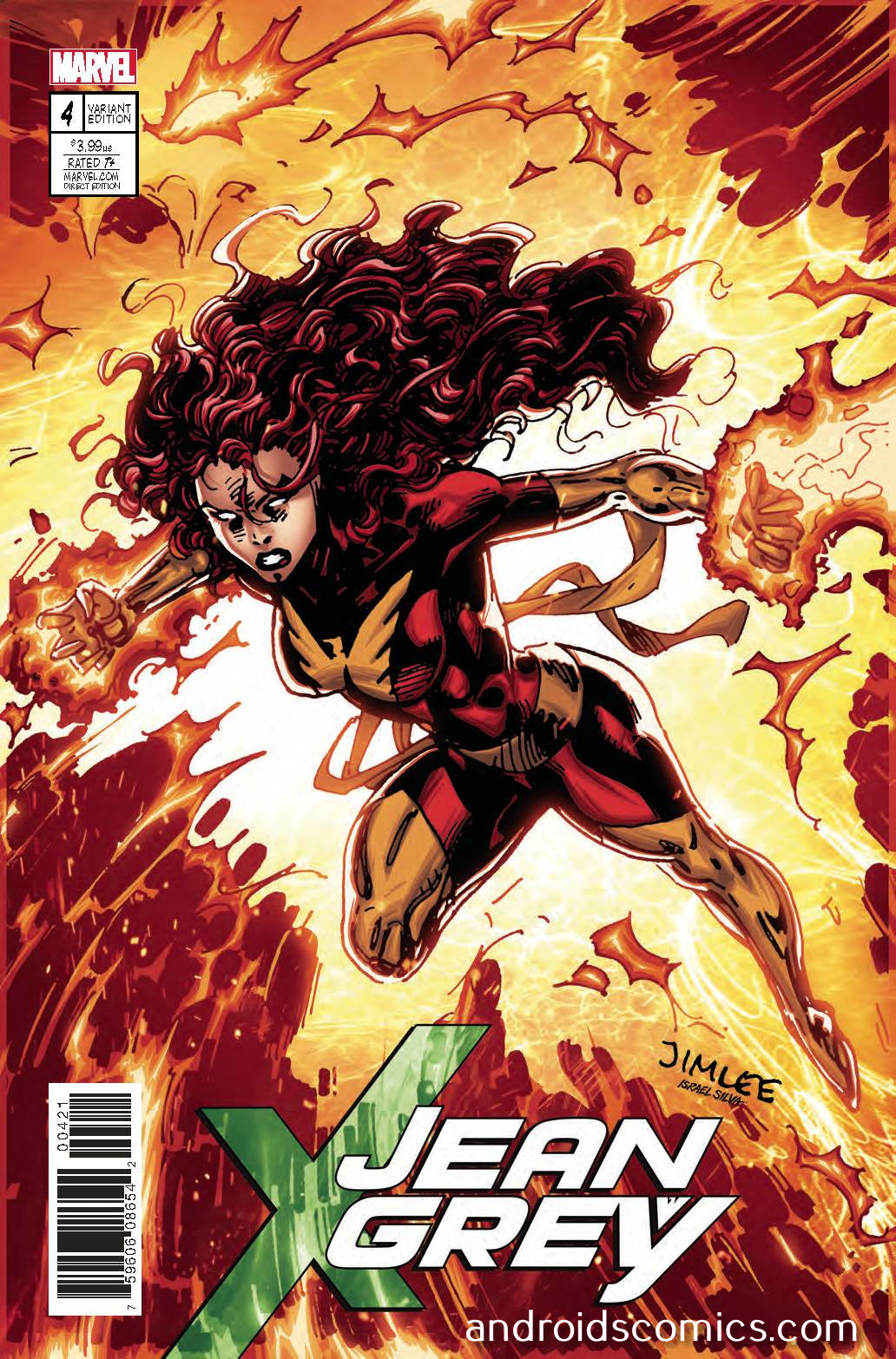 Jean Grey #4  VF  Jim Lee Cover