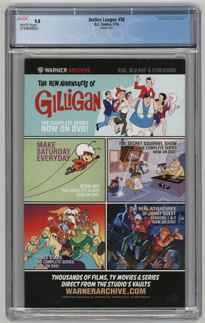 Justice League #50  CGC 9.8
