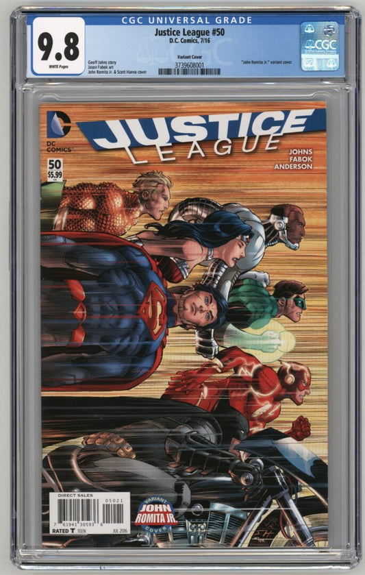 Justice League #50  CGC 9.8