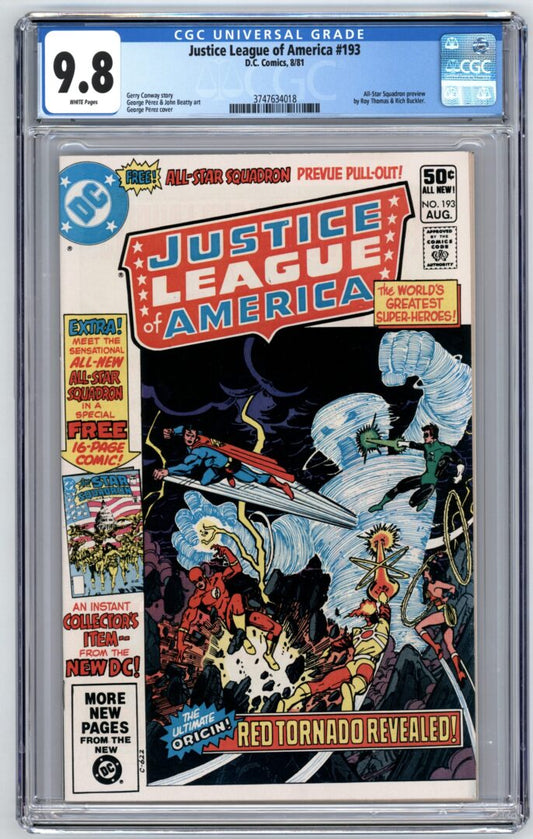 Justice League of America #193  CGC 9.8