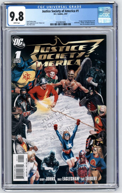 Justice Society of America #1  CGC 9.8