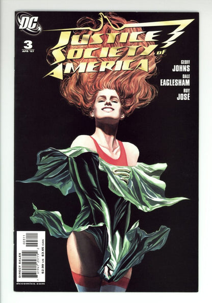 Justice Society of America #3  VF 1st appearance of Maxine Hunkel as Cyclone