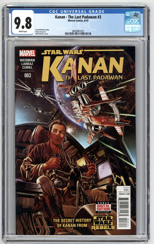 Kanan: The Last Padawan #3  CGC 9.8