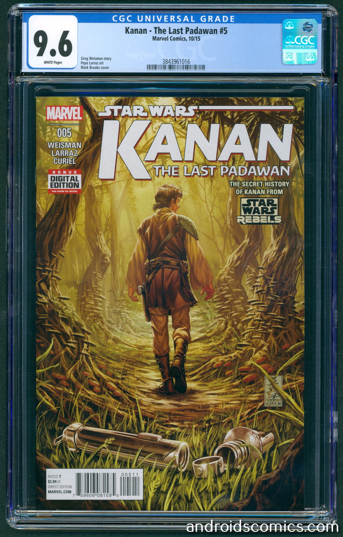 Kanan Last Padawan #5  CGC 9.6