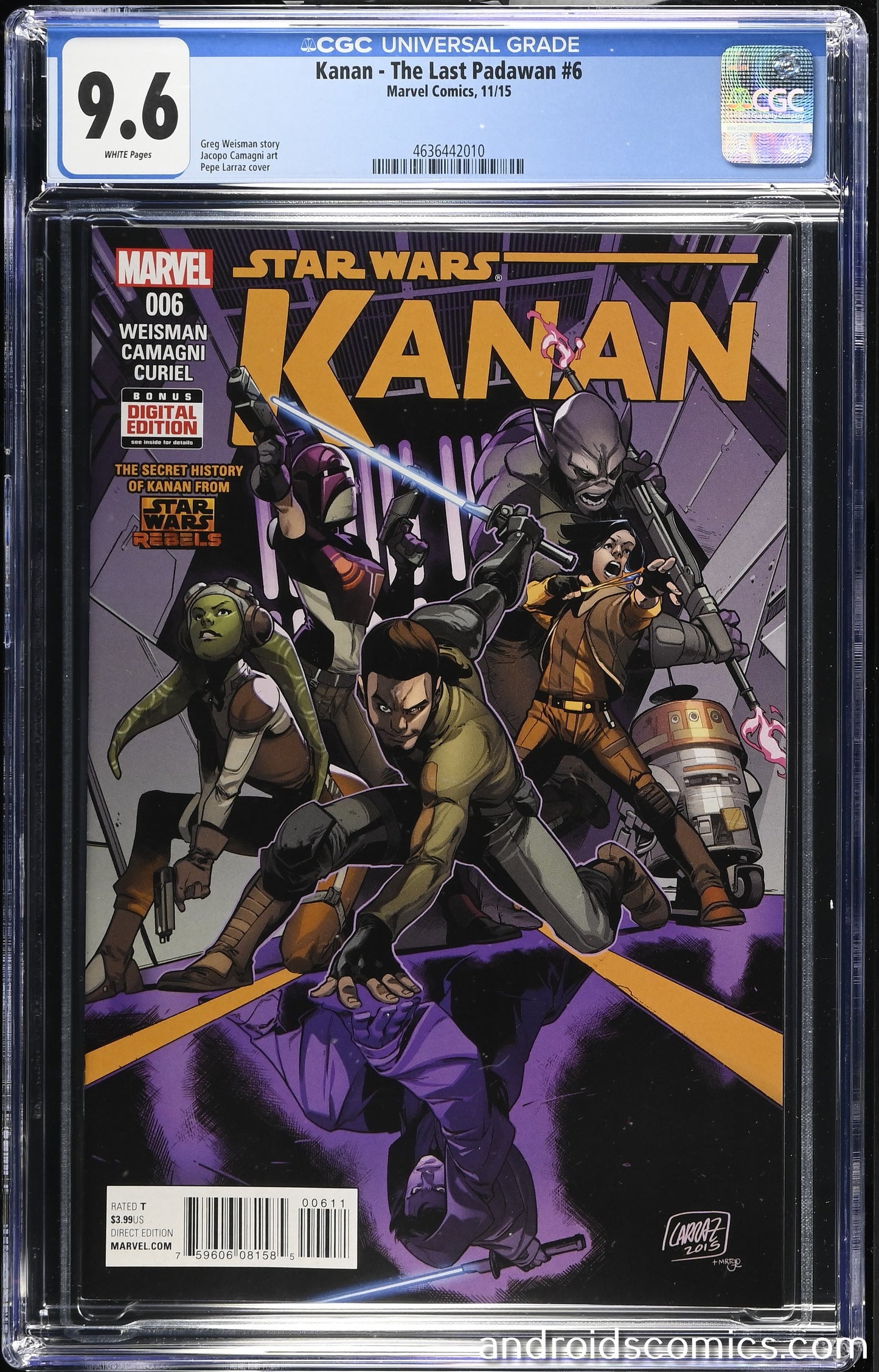 Kanan Last Padawan #6  CGC 9.6