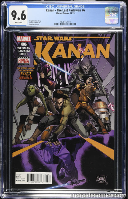 Kanan Last Padawan #6  CGC 9.6