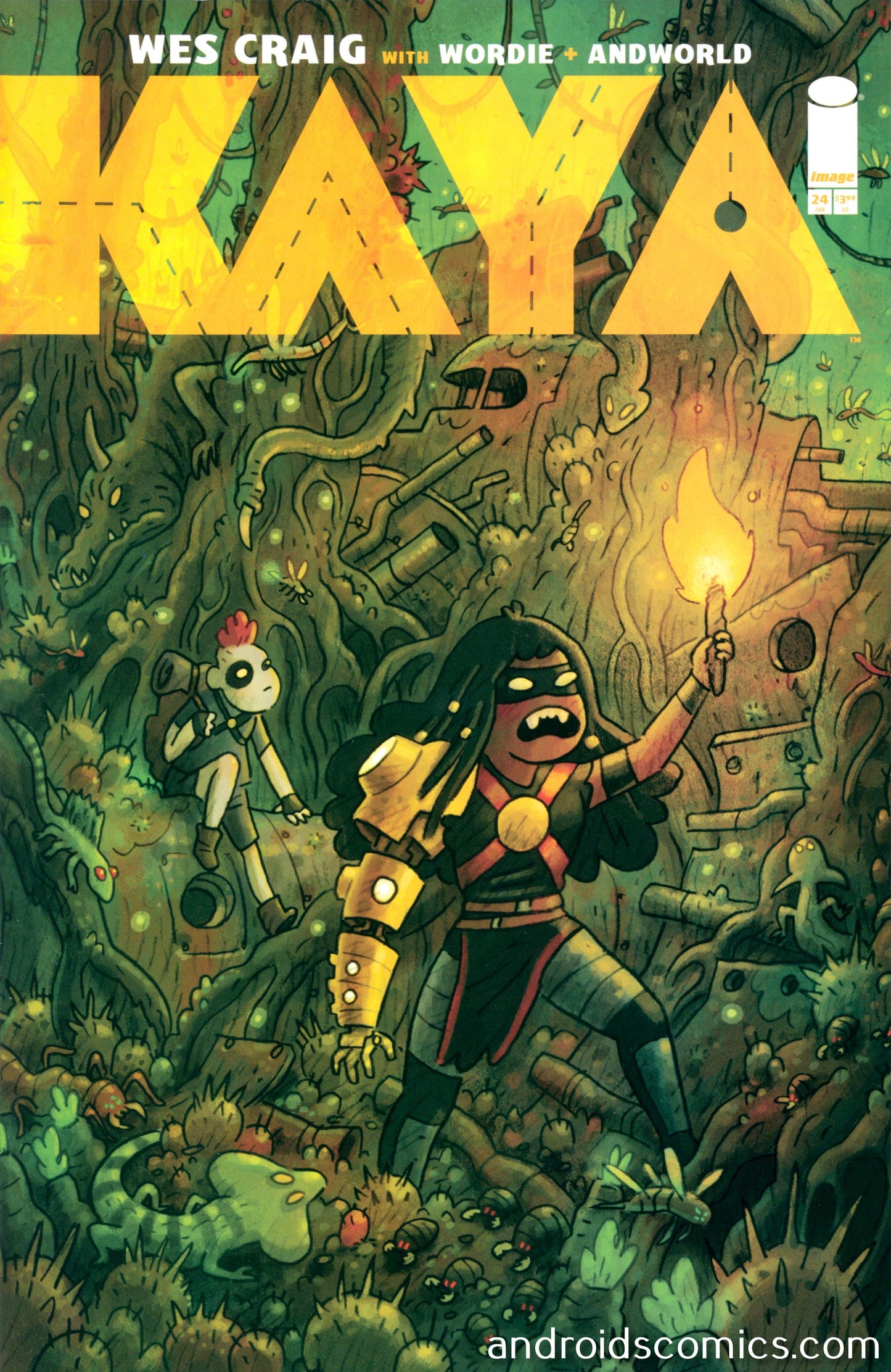 Kaya #24 Cover B Bosch