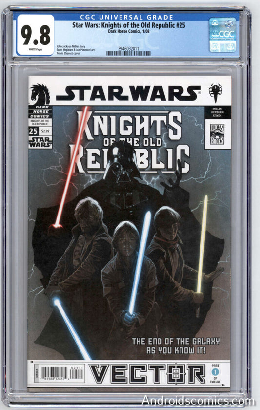 Star Wars Knights of the Old Republic #25  CGC 9.8
