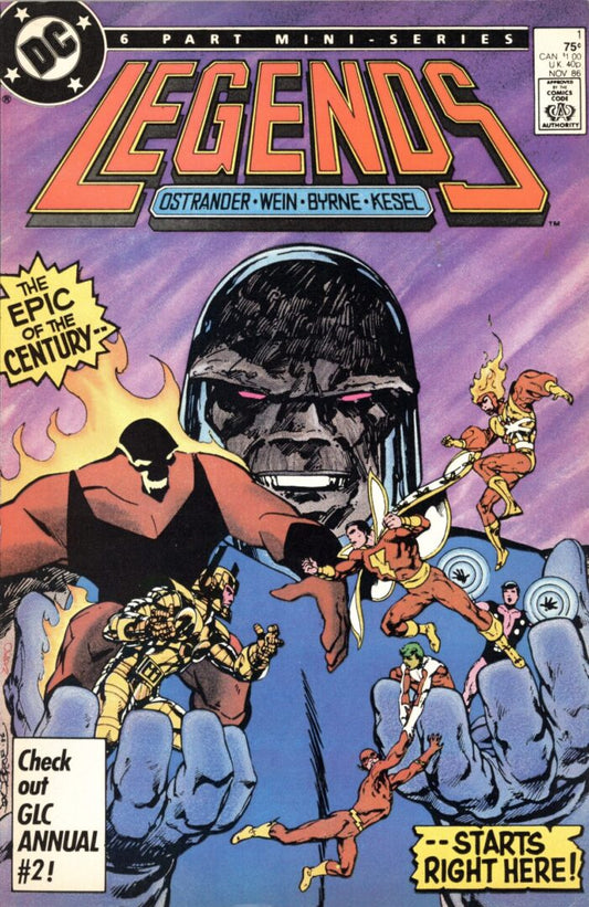 Legends #1  FN-  1st appearance of Amanda Waller
