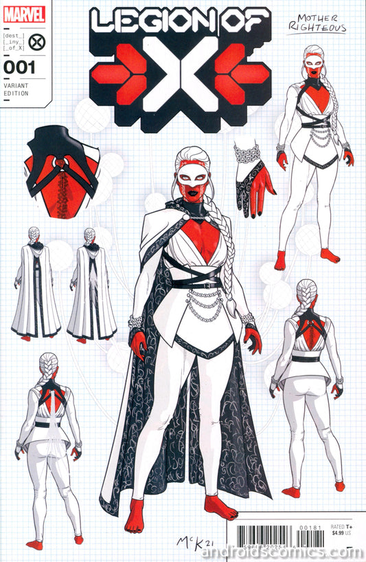 Legion Of X #1 Mckelvie Design Variant