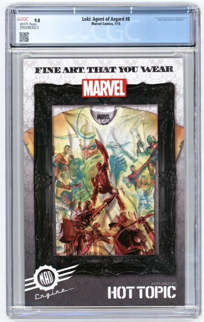 Loki Agent of Asgard #8  CGC 9.8