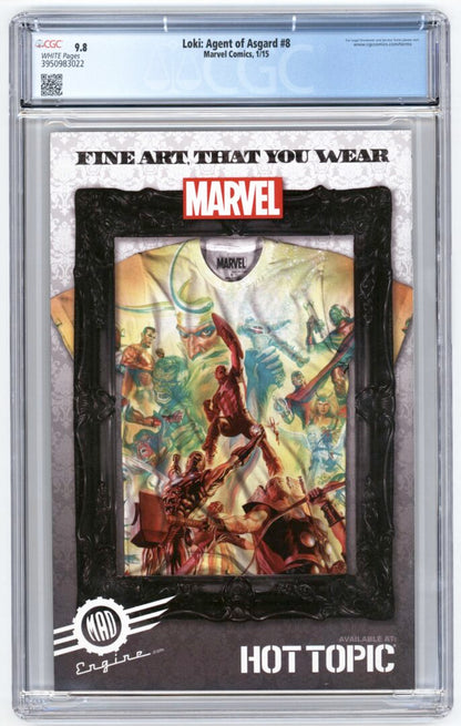 Loki Agent of Asgard #8  CGC 9.8