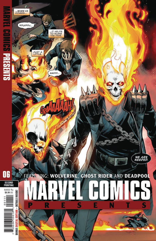 MARVEL COMICS PRESENTS #6 2ND PTG FRIGERI VAR NM