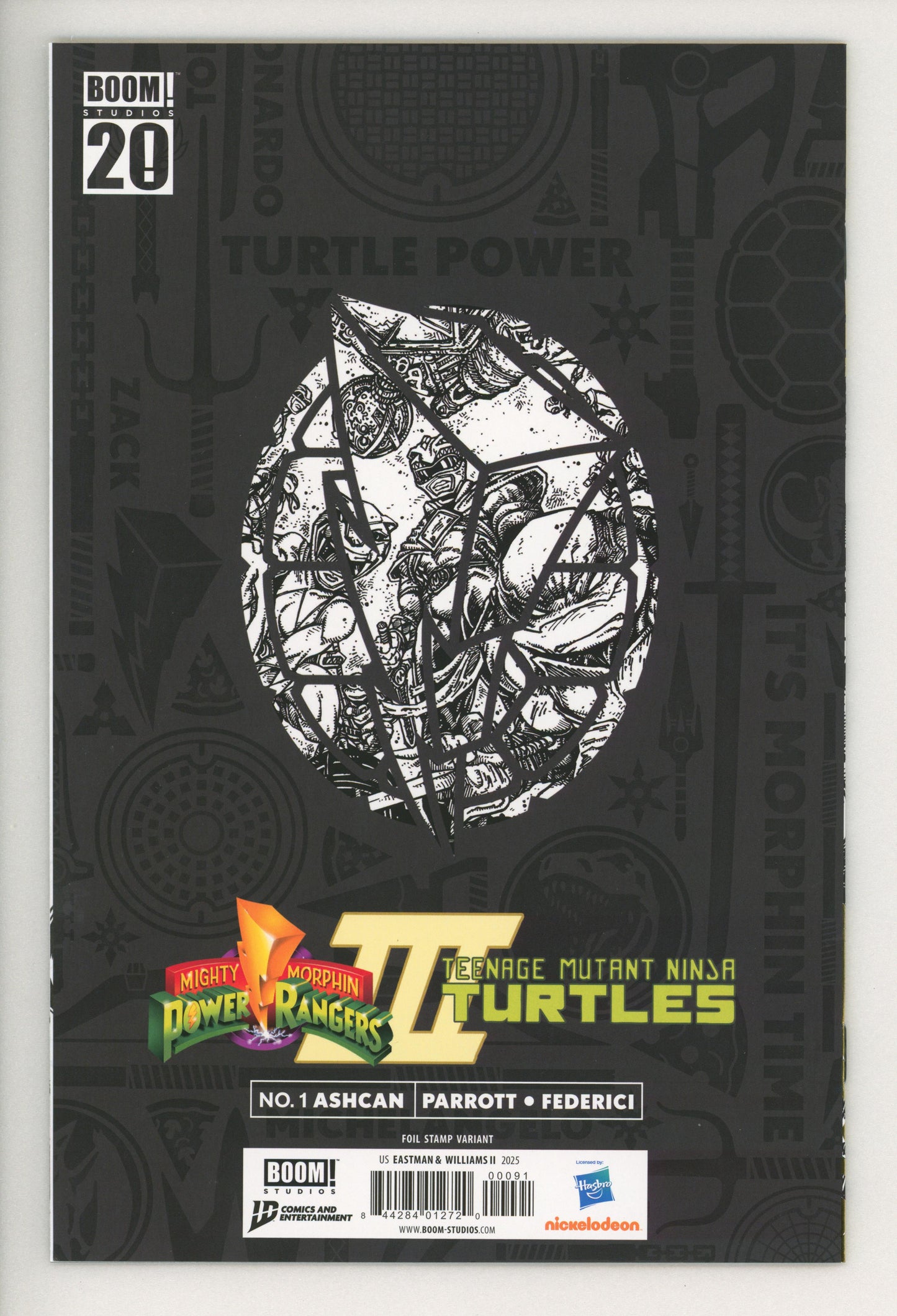 MMPR/Teenage Mutant Ninja Turtles III #1 I Ashcan NM