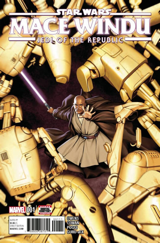 Star Wars: Mace Windu Jedi of the Republic #1  NM  1st appearance of Prosset Dibs