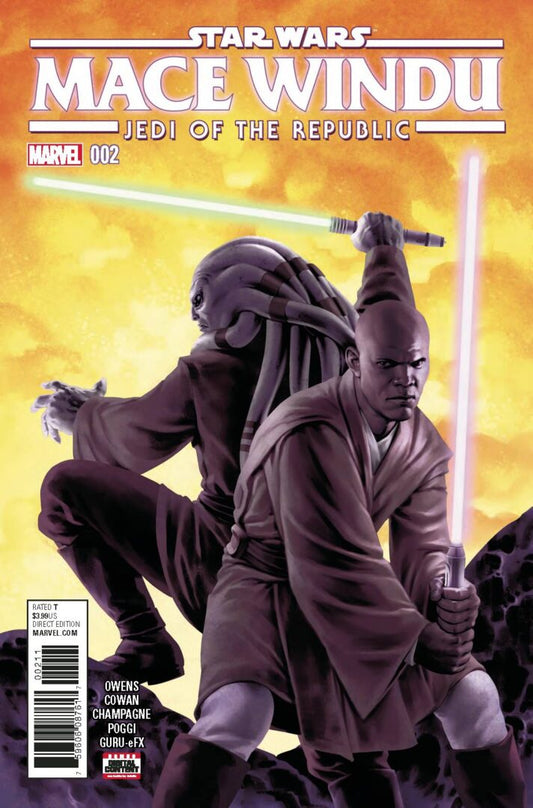 Mace Windu Jedi of the Republic #2  NM