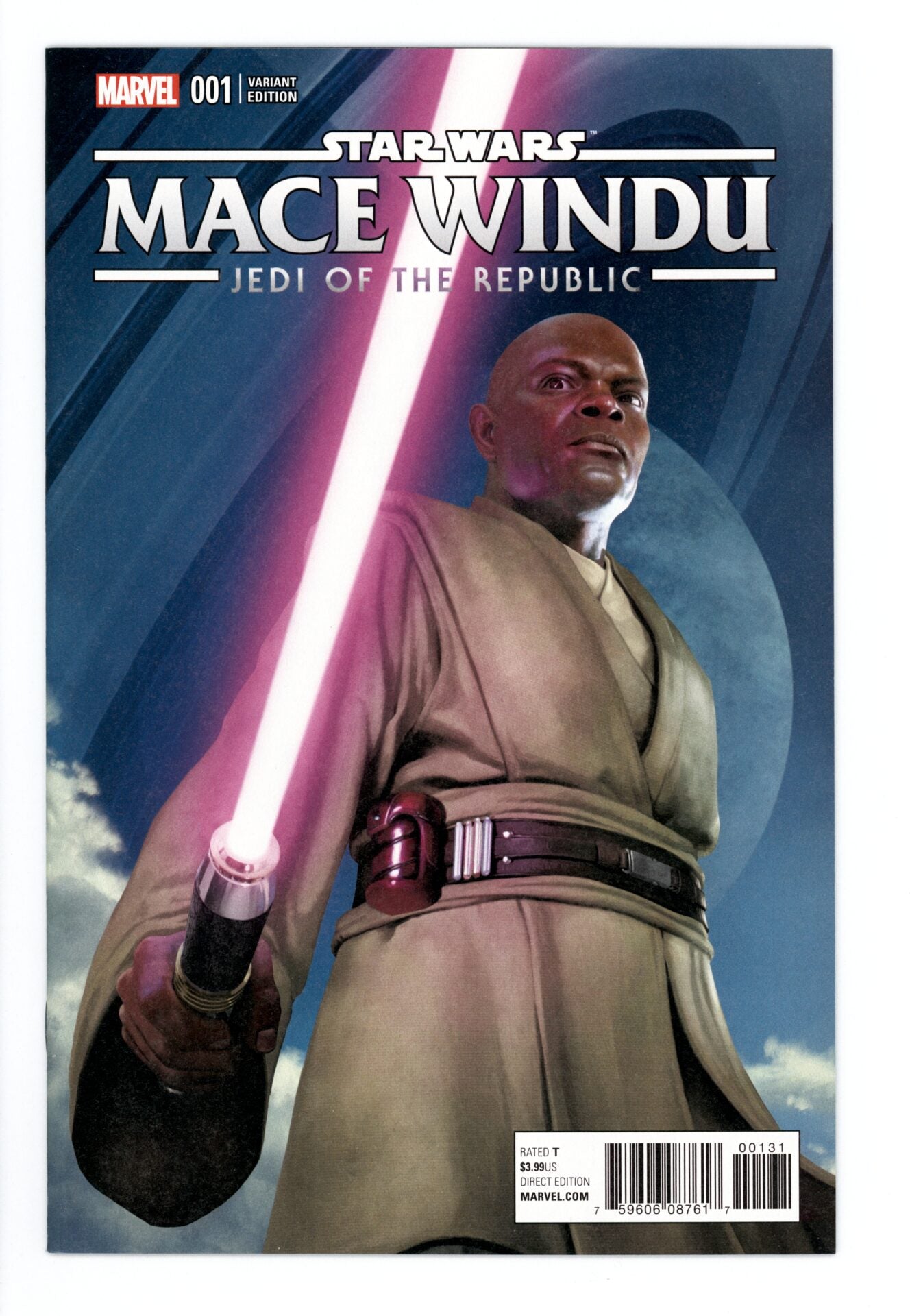 Star War Mace Windu  Jedi of the Republic #1  Rahzzah Variant  NM