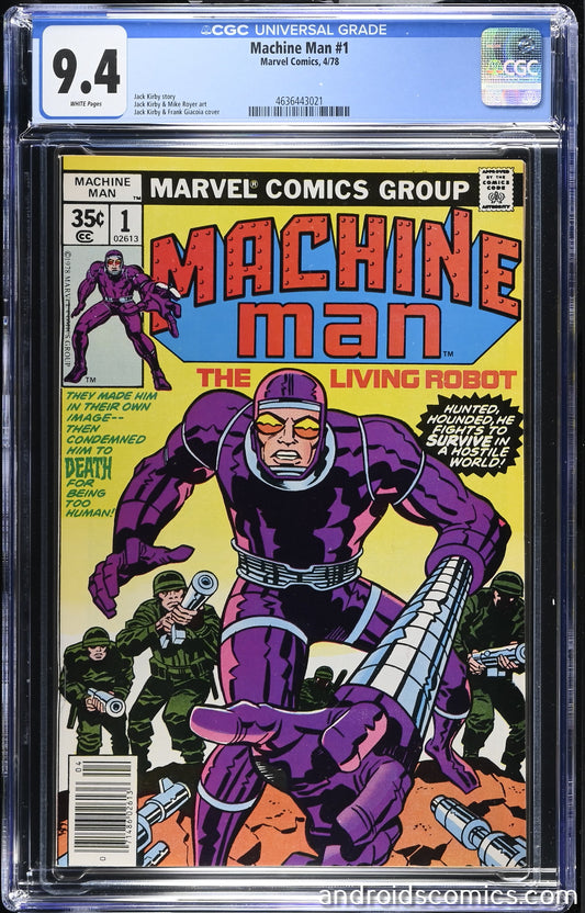 Machine Man #1 CGC 9.4