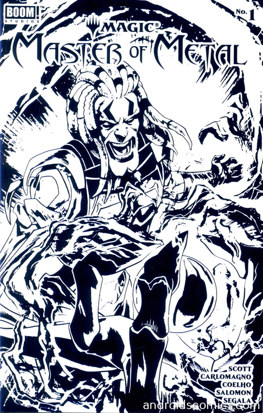 Magic Master Of Metal #1 Cover C Foil Variant Gorham