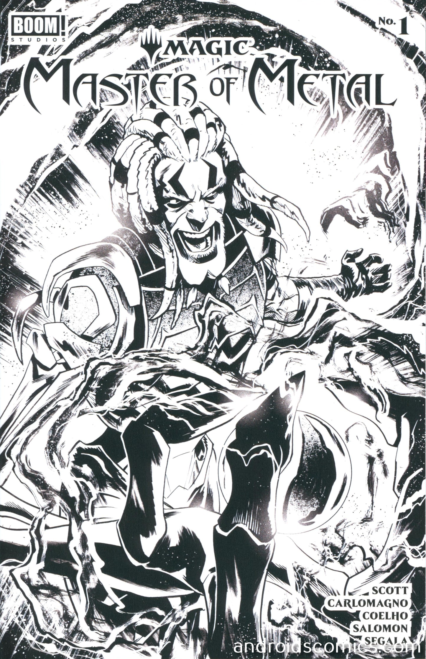 Magic Master Of Metal #1 Local Comic Shop Day 2021 Gorham Variant
