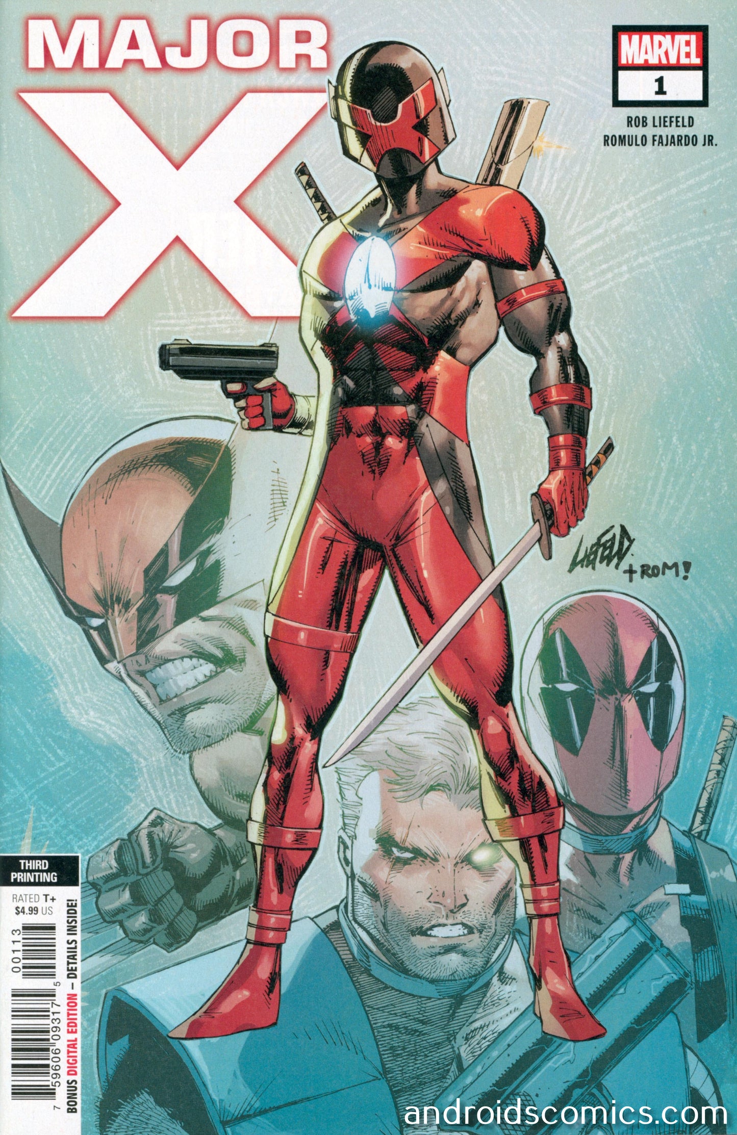 Major X #1 (Of 6) 3rd Print