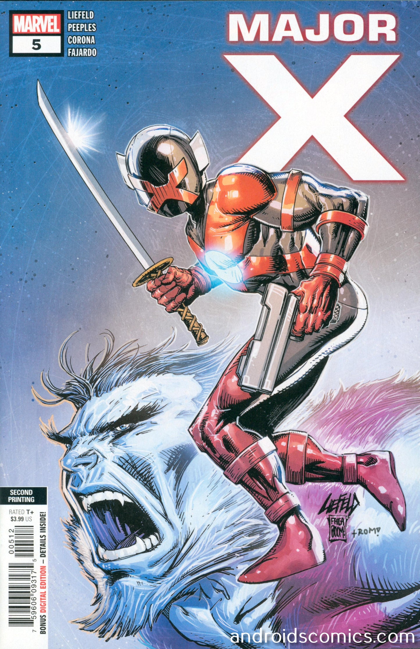 Major X #5 (Of 6) 2nd Print