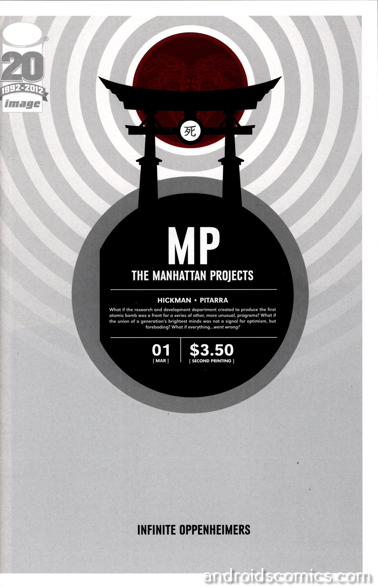 Manhattan Projects #1 2nd Print