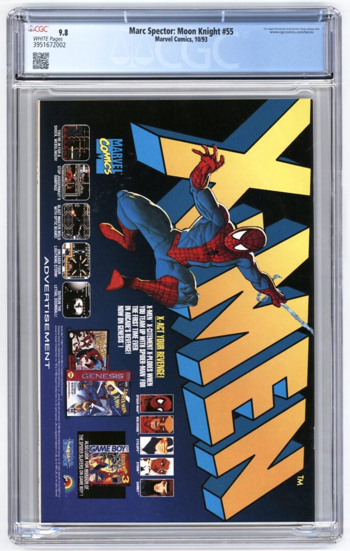 Marc Spector Moon Knight #55  CGC 9.8