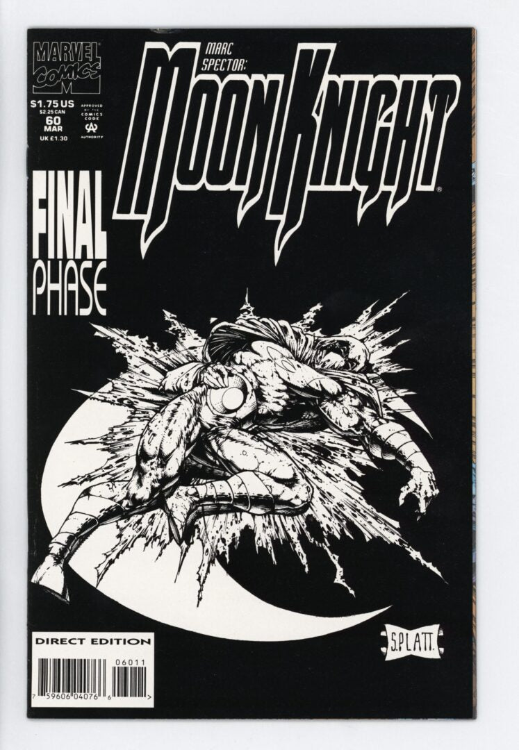 Marc Spector Moon Knight #60  FN/VF