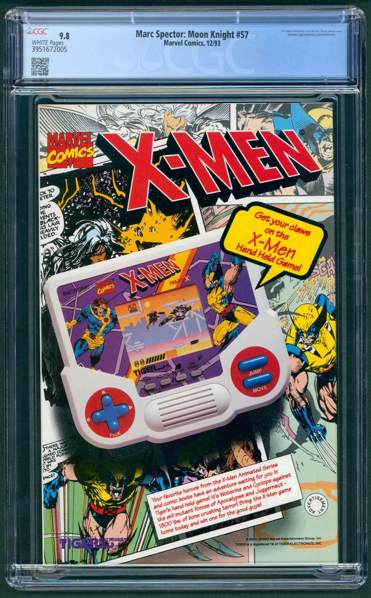 Marc Spector Moon Knight #57  CGC 9.8
