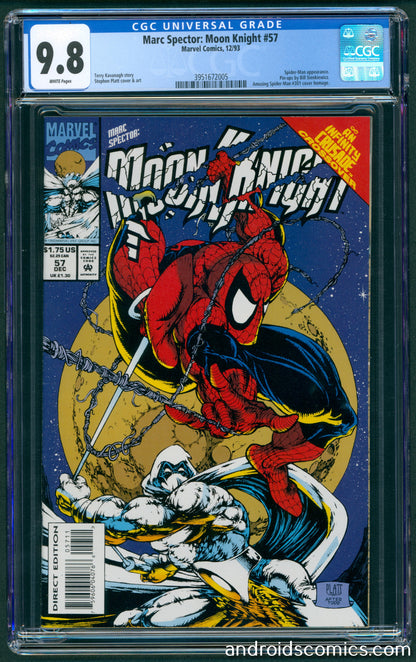 Marc Spector Moon Knight #57  CGC 9.8