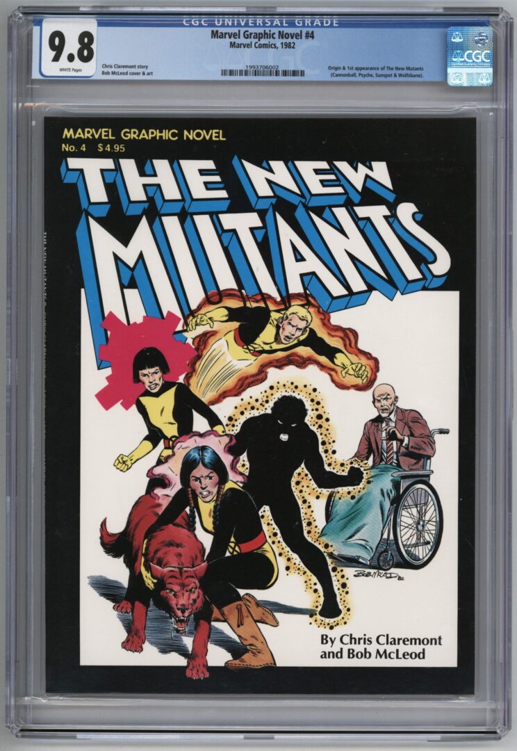 Marvel Graphic Novel #4  CGC 9.8  Origin and 1st appearance of the New Mutants